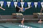 Swimming vs Babson  Wheaton College Swimming & Diving vs Babson College. - Photo By: KEITH NORDSTROM : Wheaton, Swimming